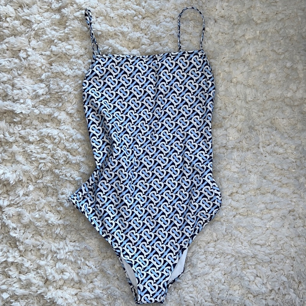 Burberry one piece bikini new without tags